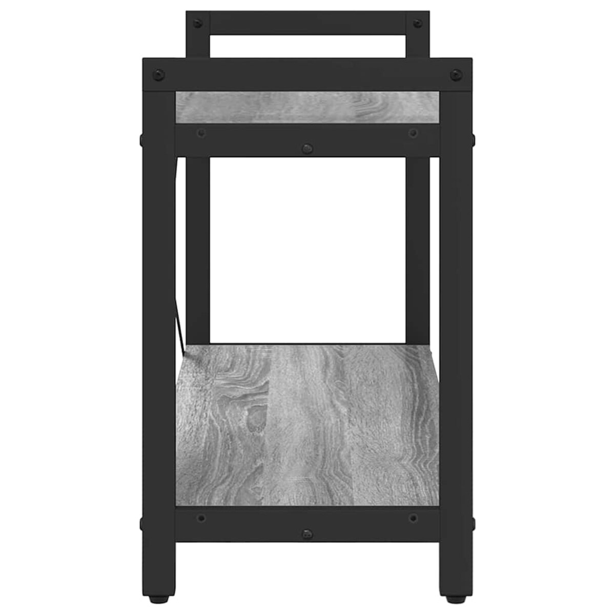 vidaXL Półka na książki Szary dąb sonoma 80 x 30 x 48.5 cm