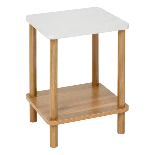 Stolik pomocniczy z półką COME, 44 cm