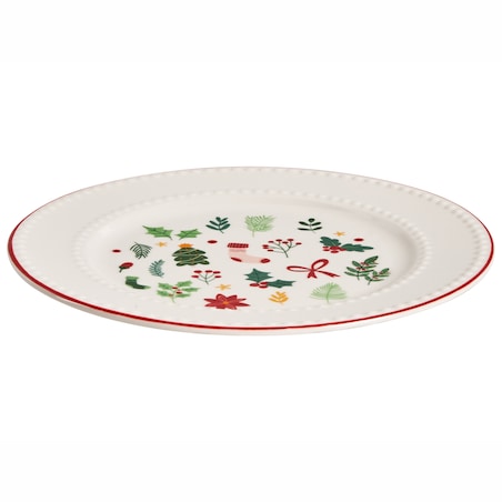 Zastawa stołowa 12-częściowa SAFFRON Porcelana Biały