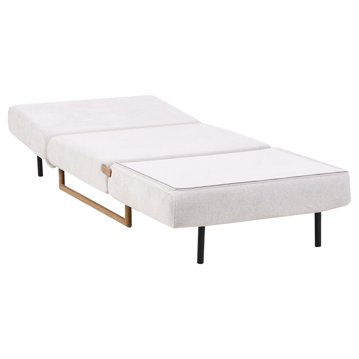 Sofa rozkładana jednoosobowa JERSLEV Złamana biel