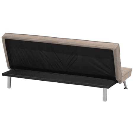 Sofa rozkładana beżowa HASLE