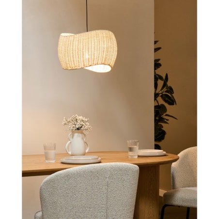 Lampa wisząca COAMO Rattan Naturalny