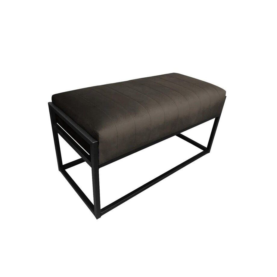 Ławka LILU MG VELVET brązowa