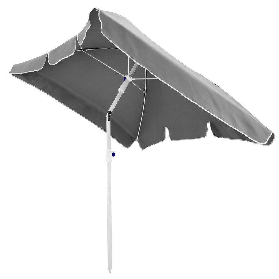 Parasol OGRODOWY plażowy UCHYLNY mocny średnica 200 cm łamany z uchwytem