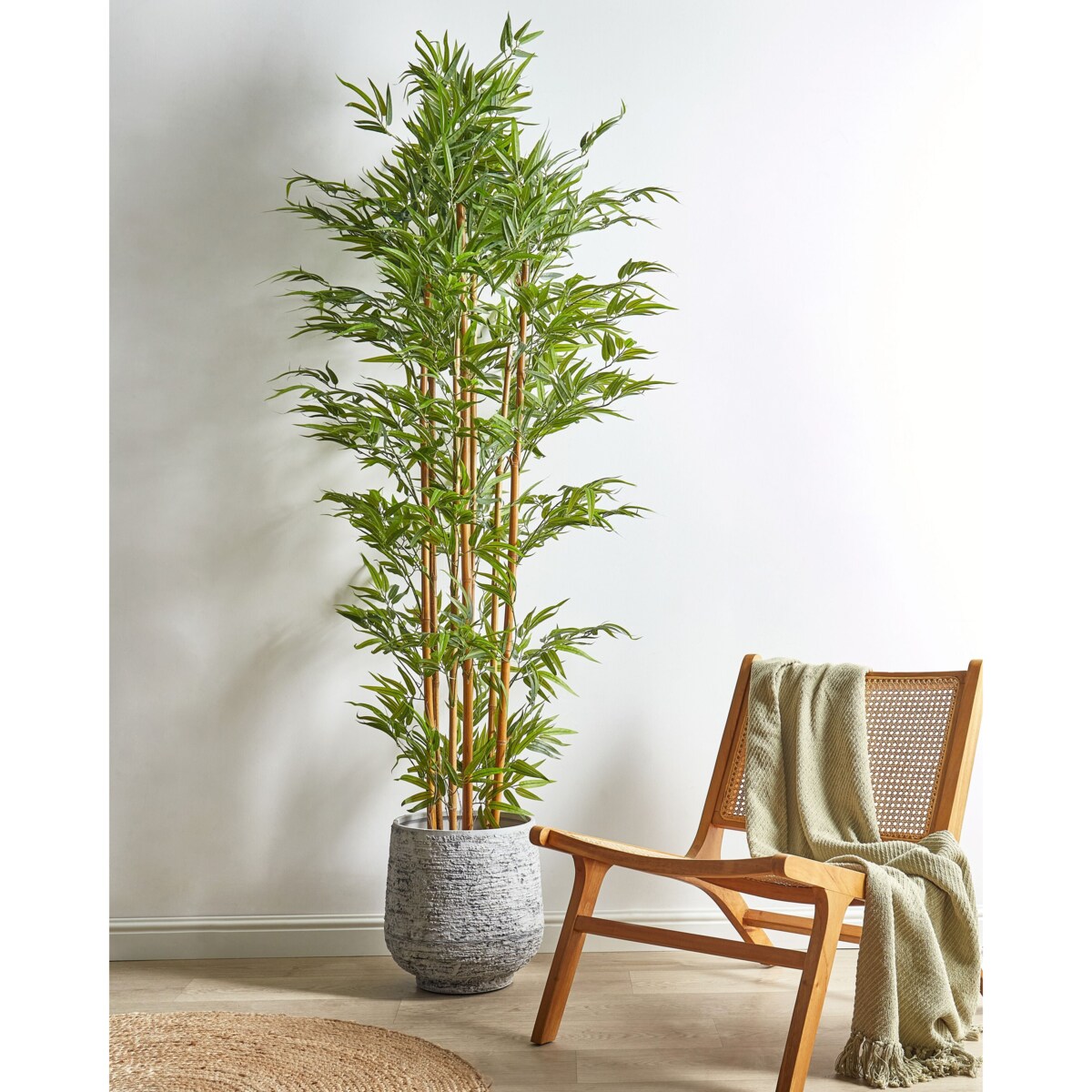 Sztuczna roślina BAMBOO 220 cm Zielony
