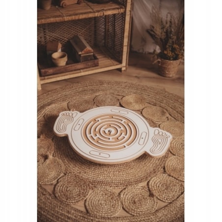 Dysk Balansowania dla dzieci balansujący DREWNIANY CERTYFIKOWANY