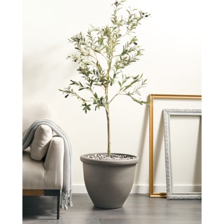 Donica TESALIA 49 cm Szary