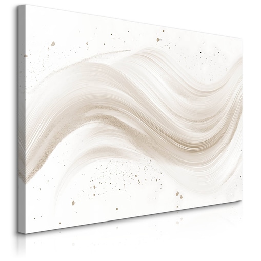 Obraz Canvas Do Sypialni Abstrakcja Fala Mural Styl Nowoczesny 70x50cm