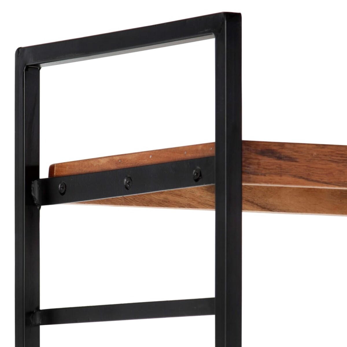 vidaXL Regał na książki, 4 poziomy, 80x30x180 cm, lite drewno akacjowe