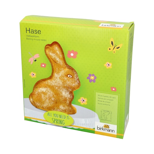Forma do pieczenia 3D Zając 24 x 24 cm / Birkmann