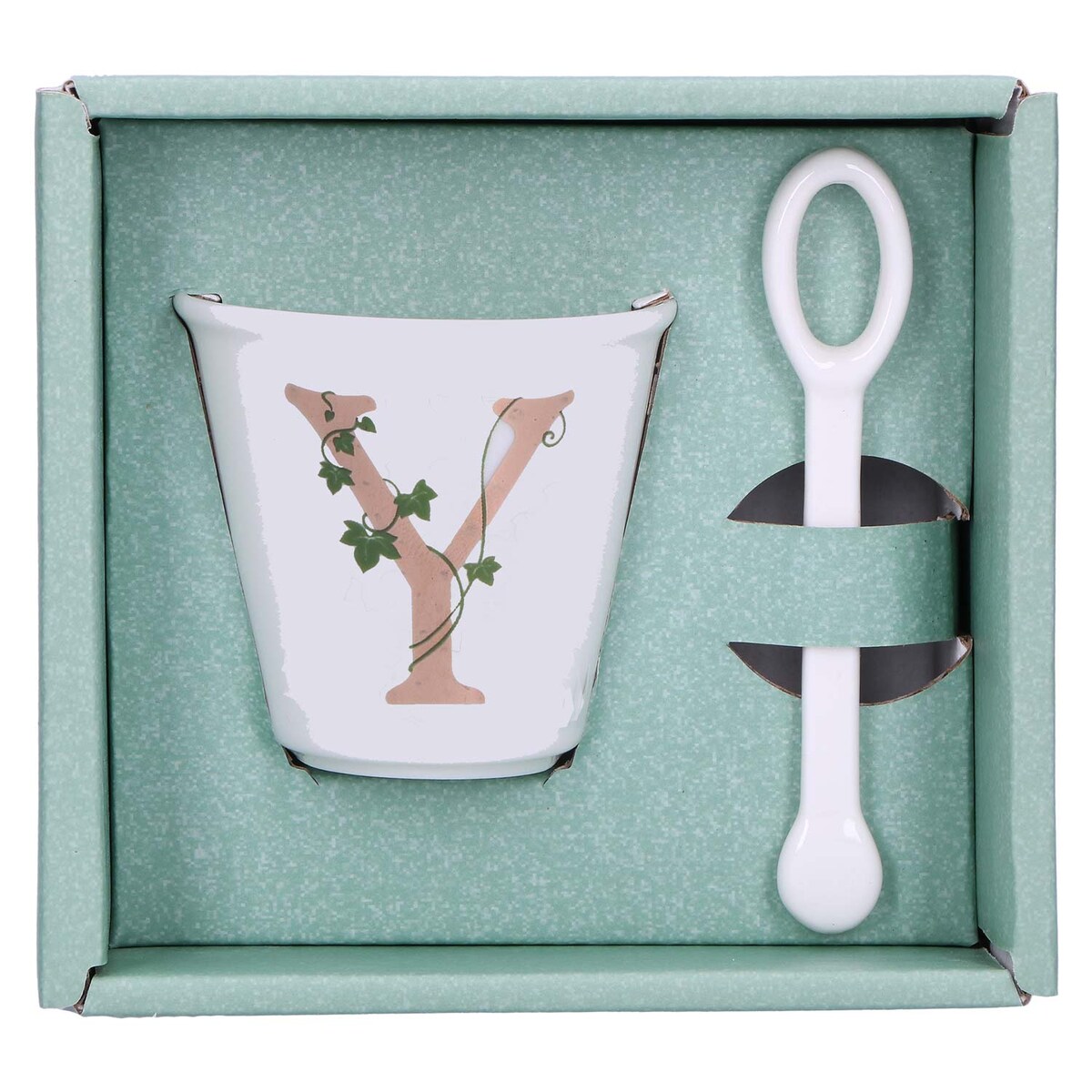 Filiżanka z łyżeczką Unico - 75 ml, Y