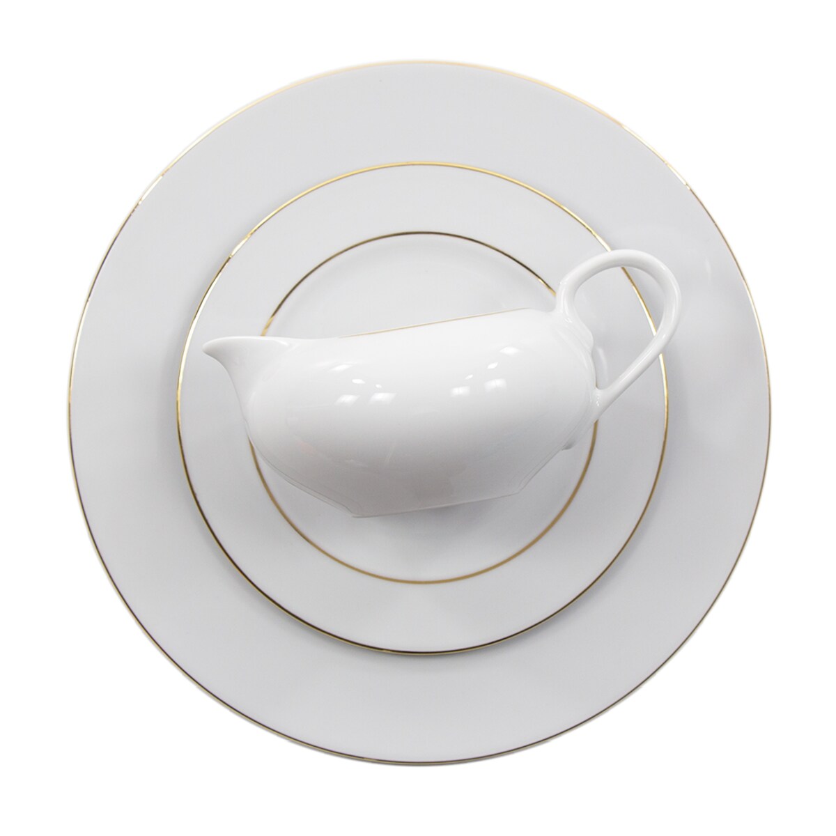 Serwis obiadowy dla 12 osób 44 el. Yvonne Złota Linia 3604