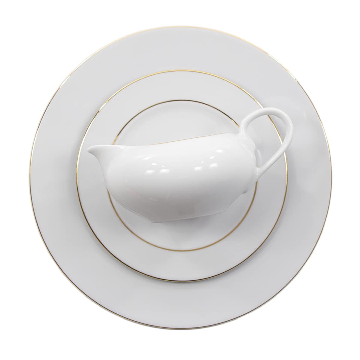 Serwis obiadowy dla 12 osób 44 el. Yvonne Złota Linia 3604