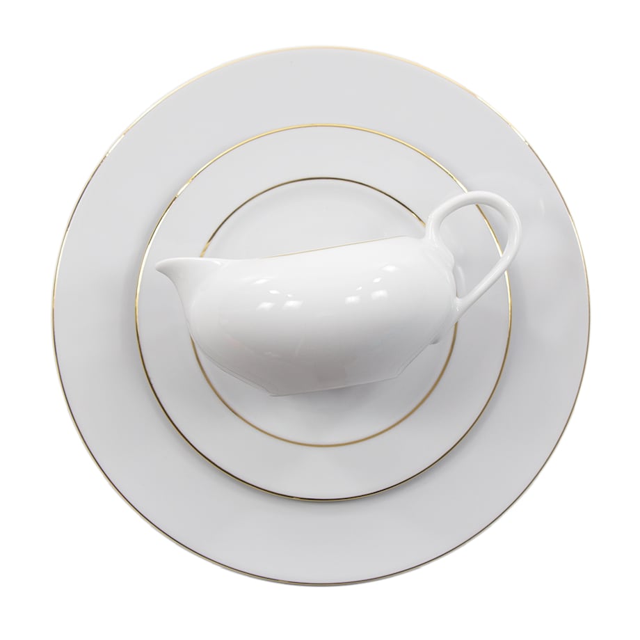 Serwis obiadowy dla 12 osób 44 el. Yvonne Złota Linia 3604