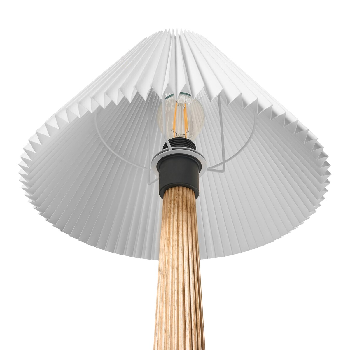 Lampa podłogowa ALIGIDE Drewno Naturalny
