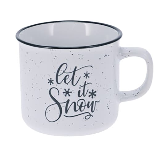 Kubek Świąteczny Kamionka Do Kawy Herbaty Na Prezent Duży 285 Ml