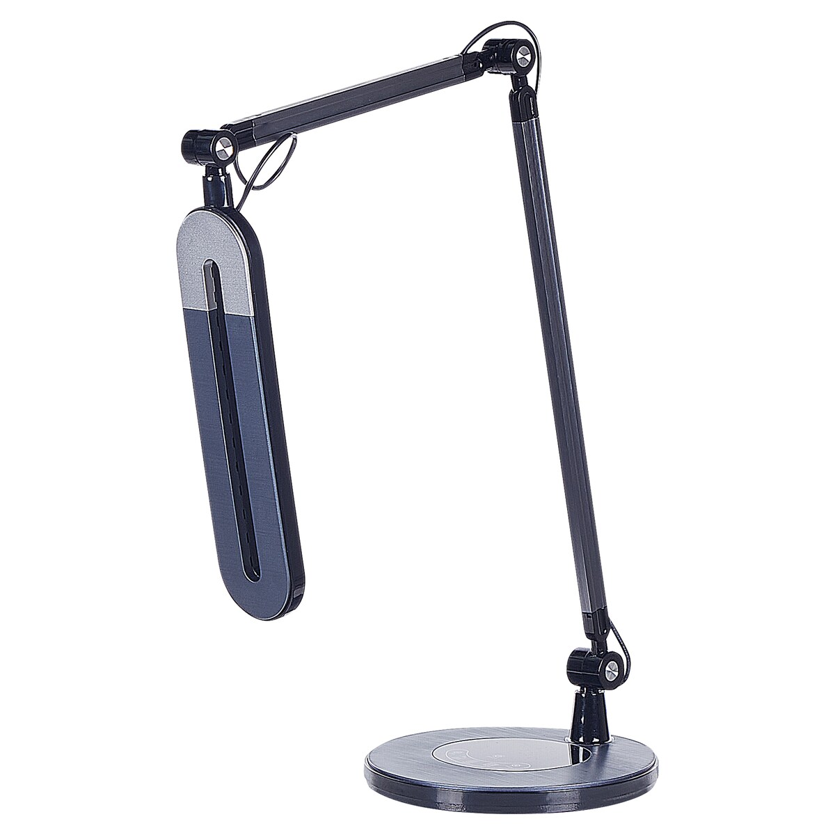 Lampa biurkowa LED GRUS Ze ściemniaczem Metal Czarny