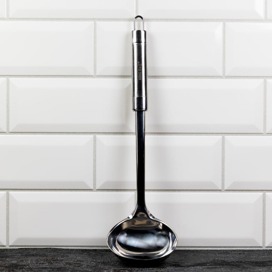 Łyżka wazowa chochelka chochla 35.5cm KINGHOFF