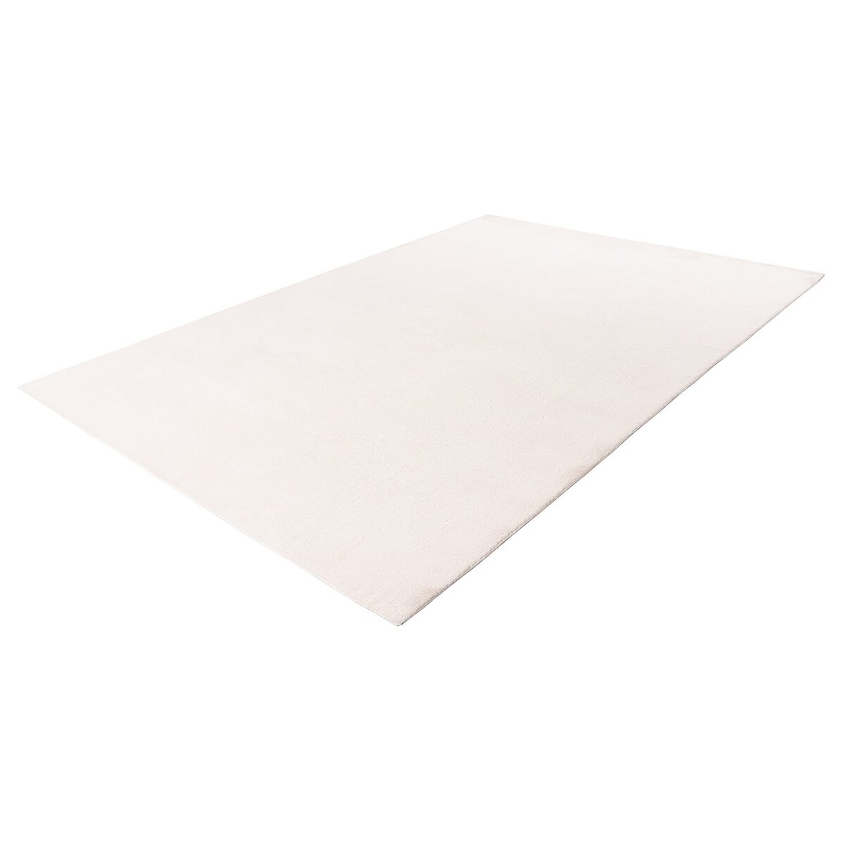 Dywan Jednokolorowy zmywalny antypoślizgowy miękki Calmia Krem 160x220