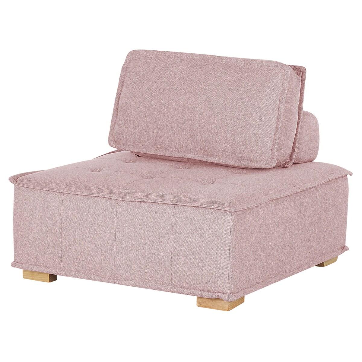 Narożnik modułowy 4-osobowy różowy TIBRO