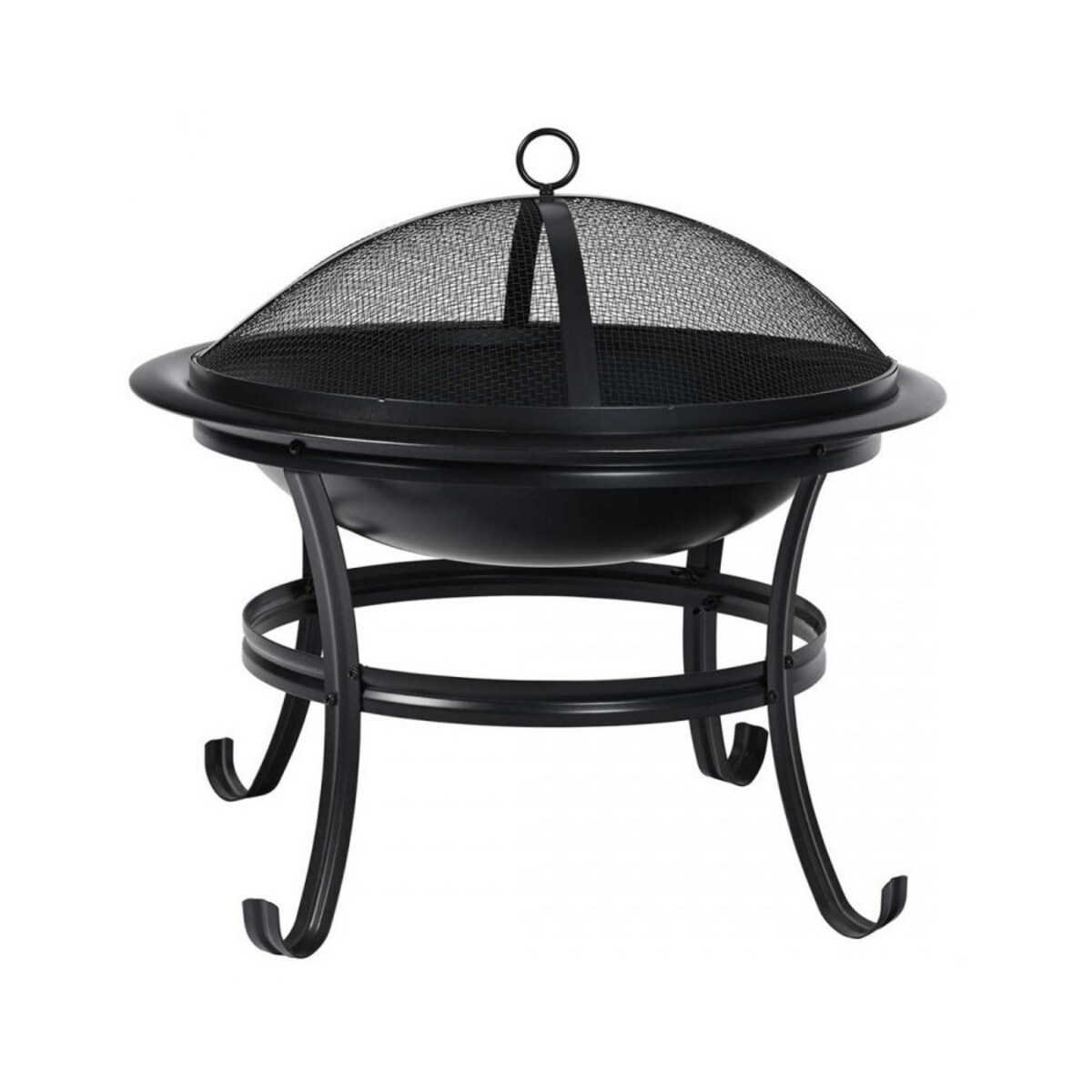 Palenisko ogrodowe, z pogrzebaczem, grill, ognisko, 54,5cm, KINGHOFF