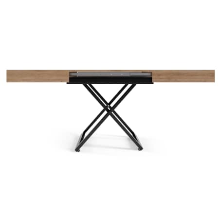 Ławostół Nowoczesny SIENNA, nogi U - Truffle Brown davos Oak