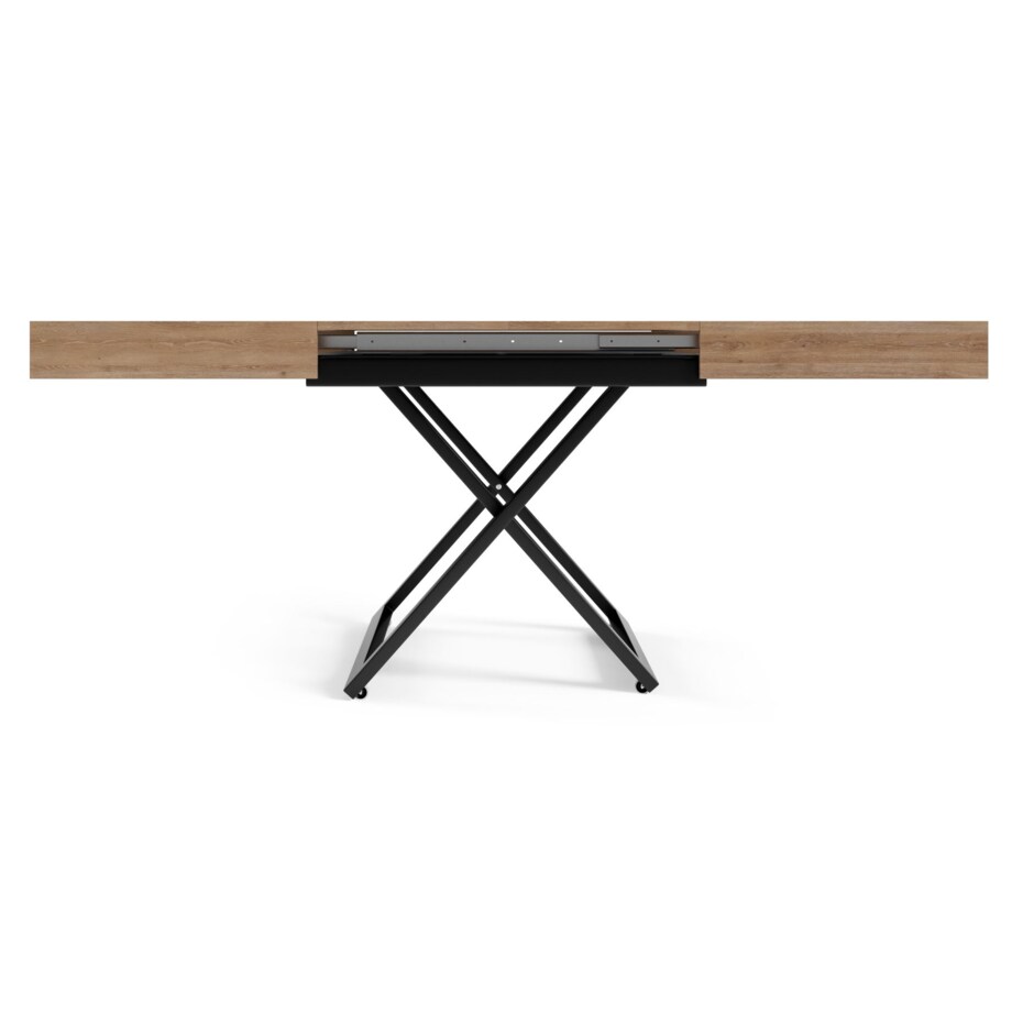 Ławostół Nowoczesny SIENNA, nogi U - Truffle Brown davos Oak