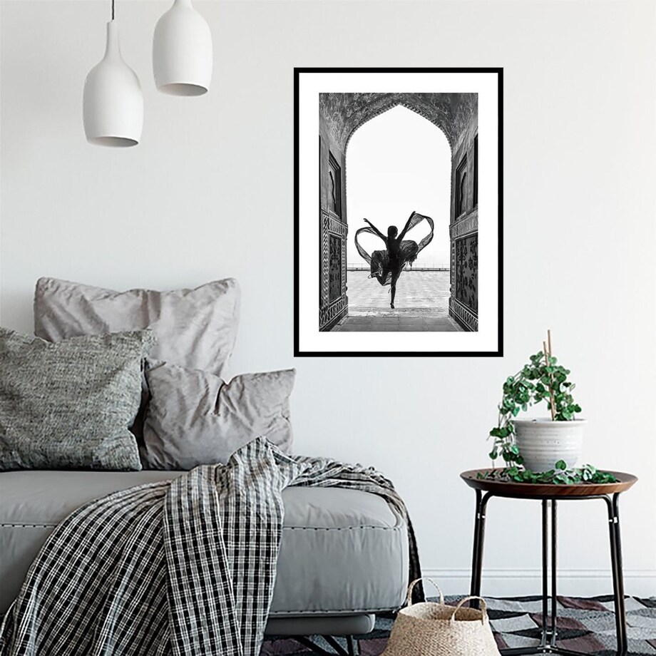 Poster Story, Plakat, Obraz - Łuk Taj Mahal, wymiary 30 x 42 cm