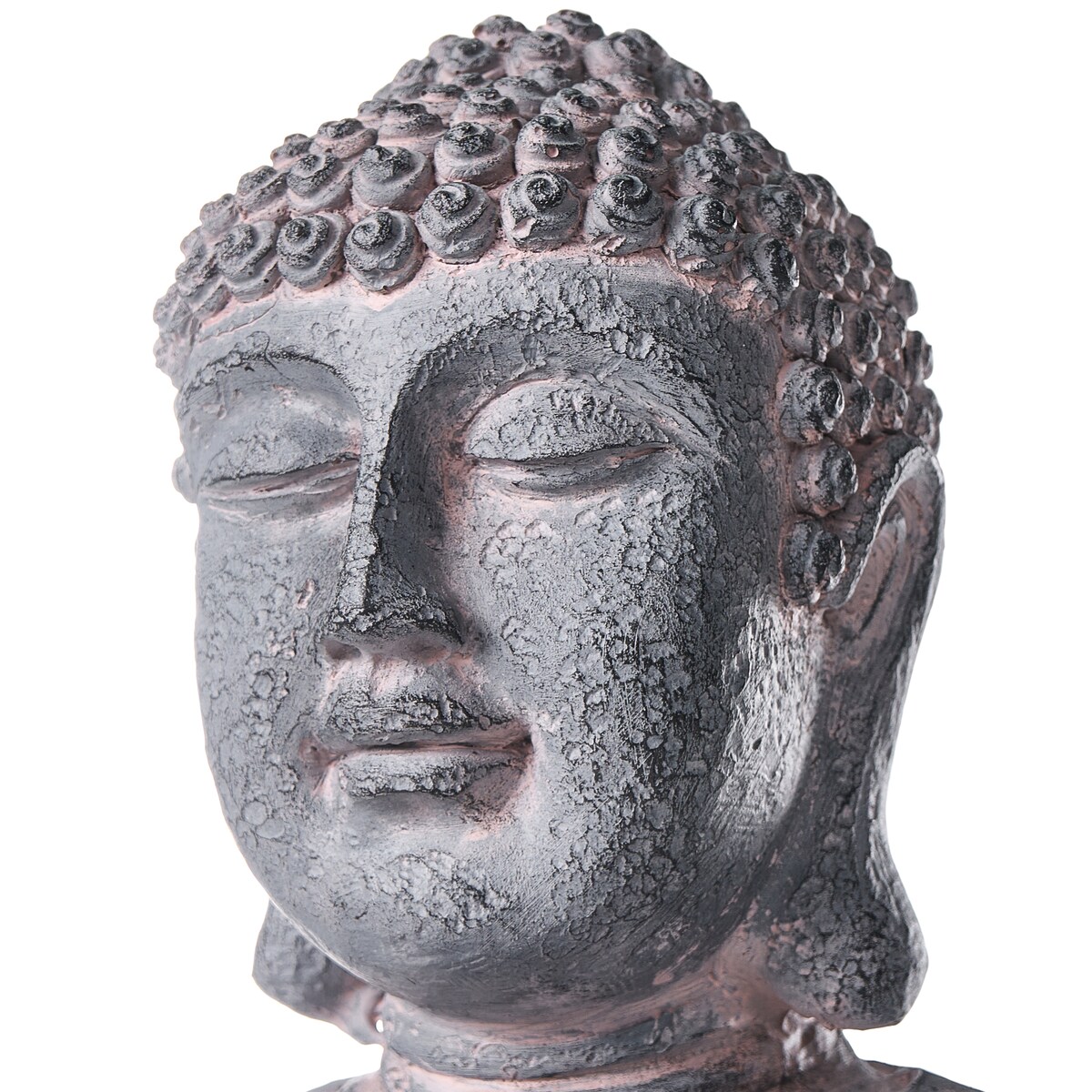 Fontanna ogrodowa LED URLANTE Budda Szary
