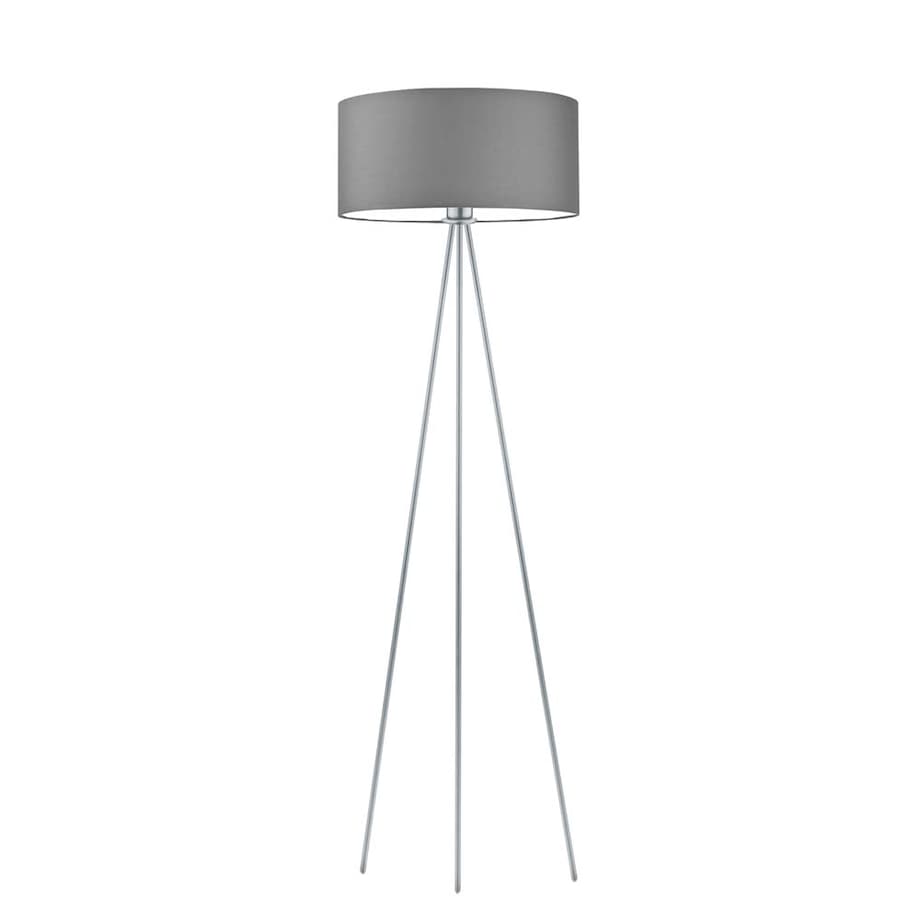 Lampa stojąca podłogowa trójnóg z abażurem walec 40cm JOLLY