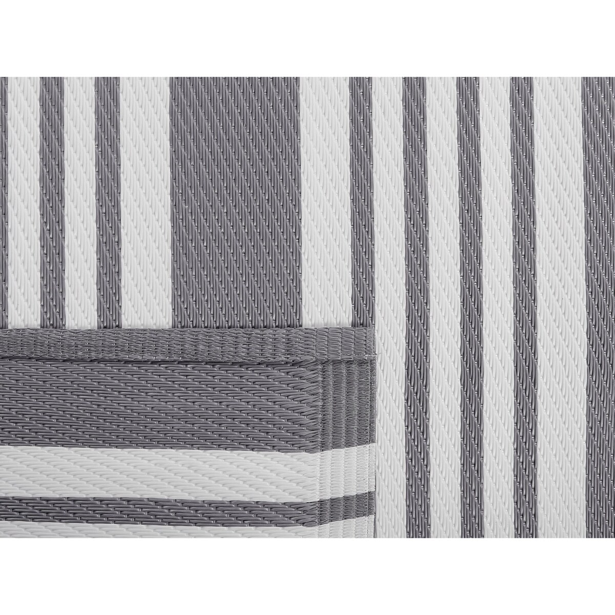 Dywan zewnętrzny 120 x 180 cm szary DELHI