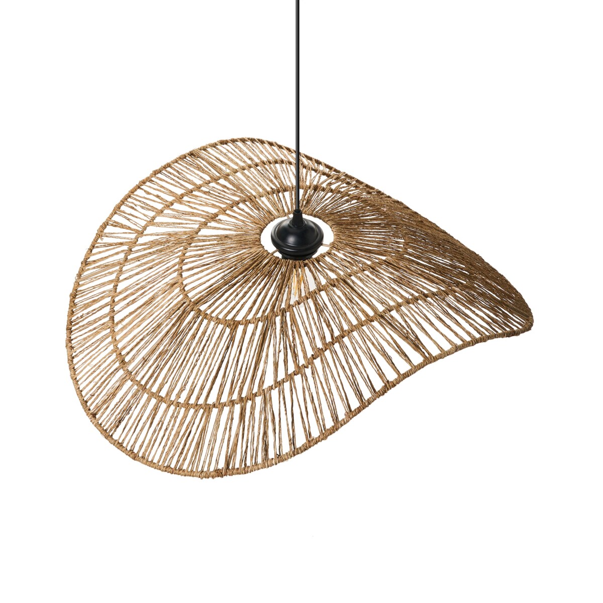 Lampa wisząca YAGUEZ Juta Naturalny