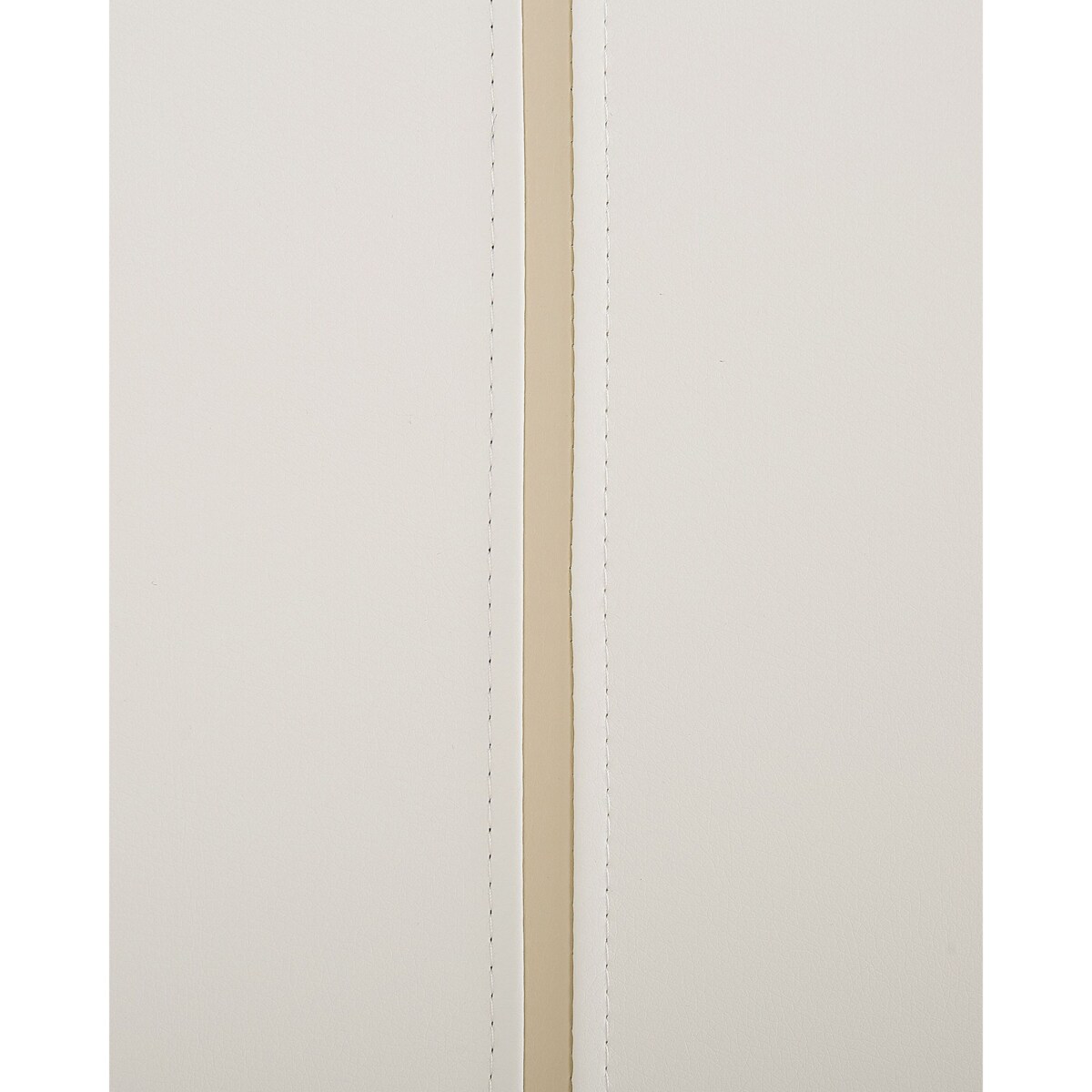 Szafka nocna ekoskóra biała BETIN