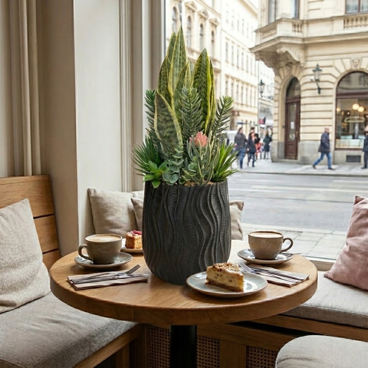 Sztuczna Kompozycja Sukulentów XL 75 cm