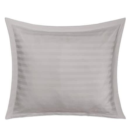 Pościel bambusowa satyna bawełniana 160x200 Bamboo paski, szara