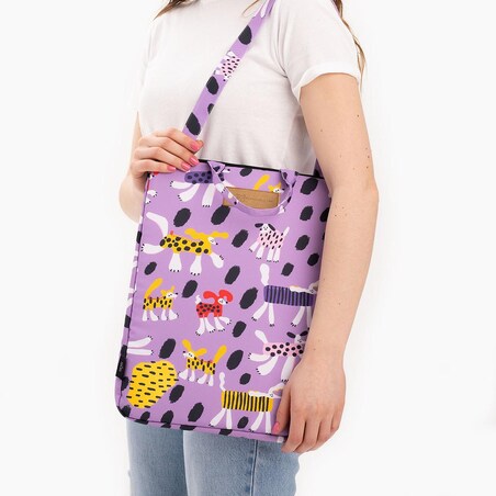 Etui na laptop "Piesy floresy"