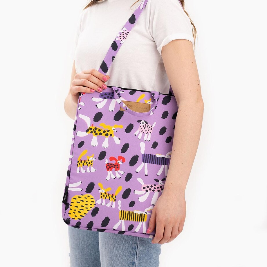 Etui na laptop "Piesy floresy"