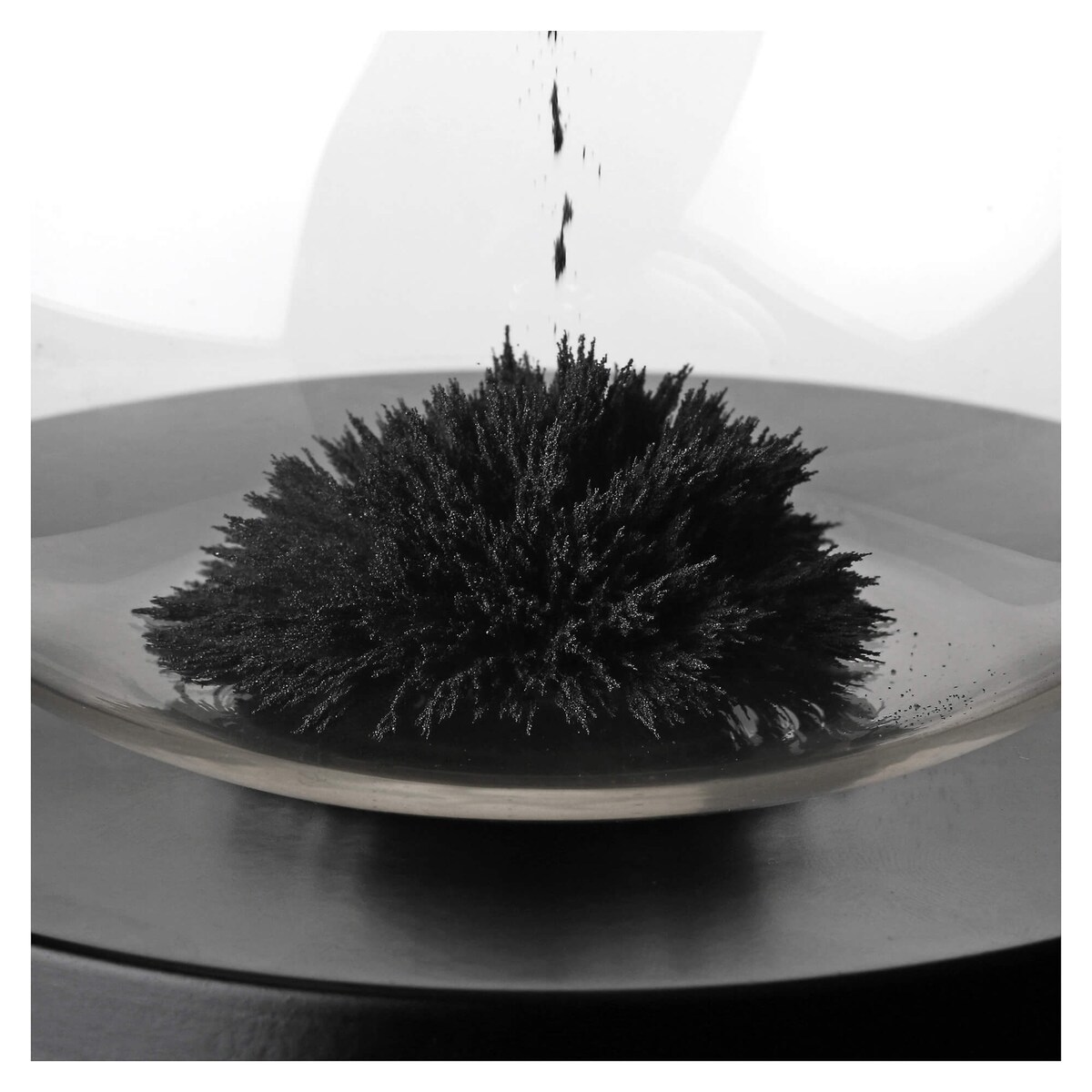 RITUALI DOMESTICI SCORRENDO Klepsydra czarna 13.5 x 23 cm