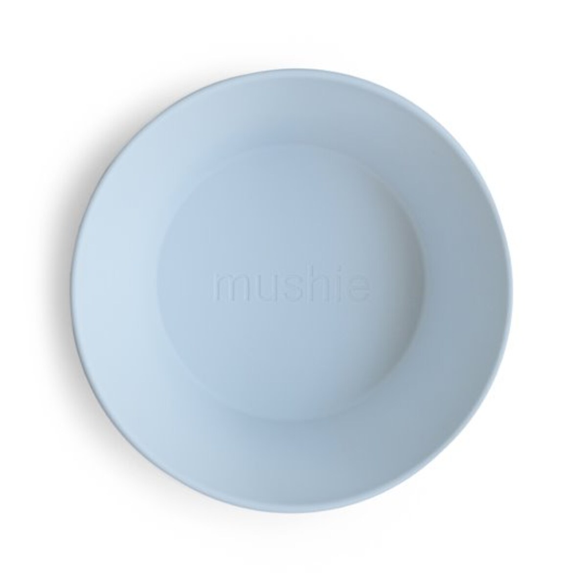 Mushie Miseczki dla dzieci okrągłe 2-pak Powder Blue