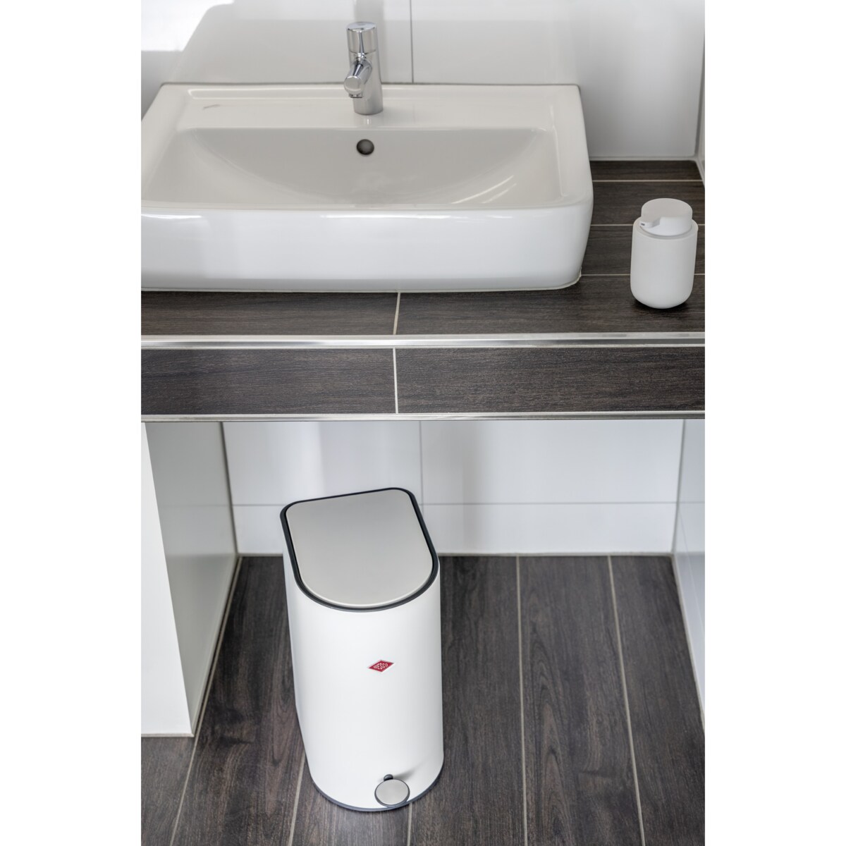 Kosz na śmieci STEP BOY 9l chłodny szary matt - WESCO