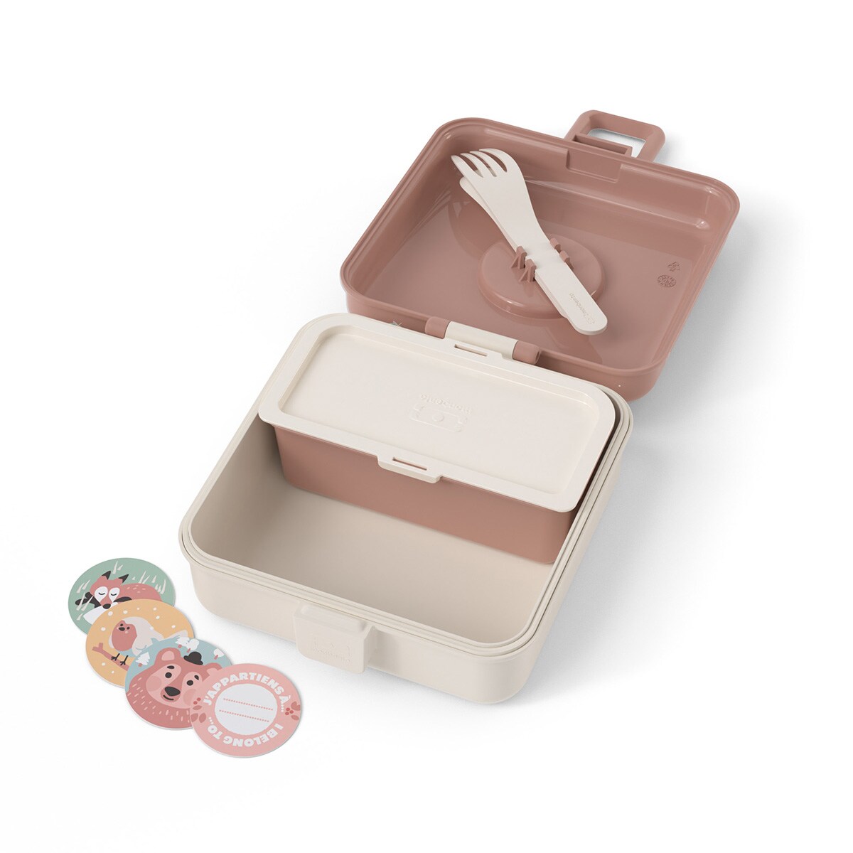 Monbento Snacky lunchbox dla dzieci 0,85 L Fox