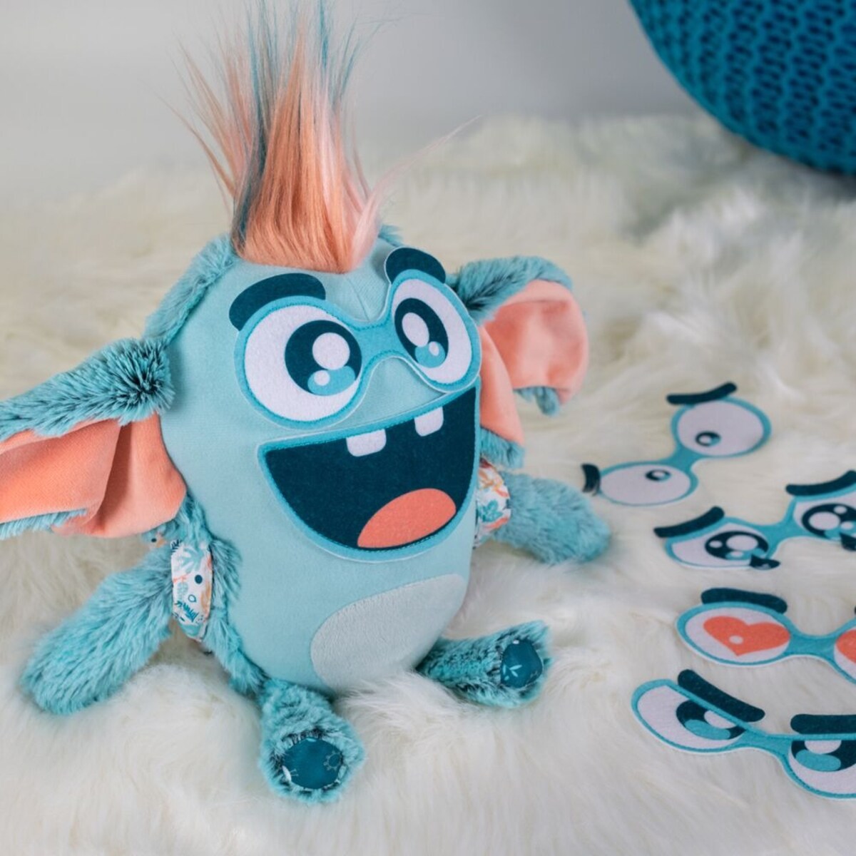 Stworek poznaj swoje emocje - Przyjaciel emocji - zabawka edukacyjna