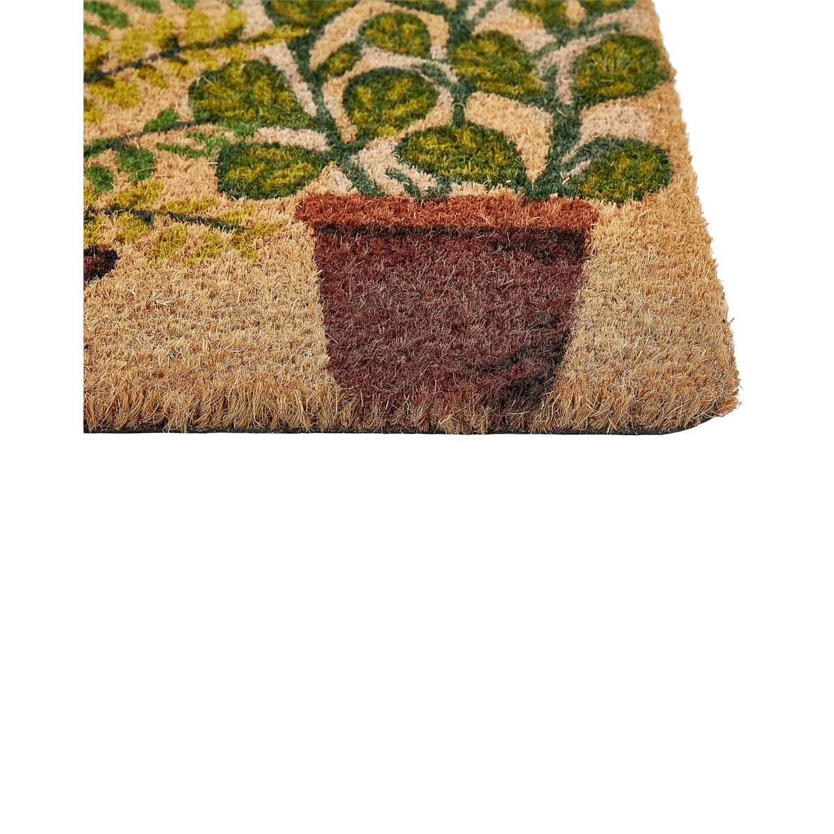 Wycieraczka ANAMUDI 40 x 60 cm Włókno kokosowe Naturalny