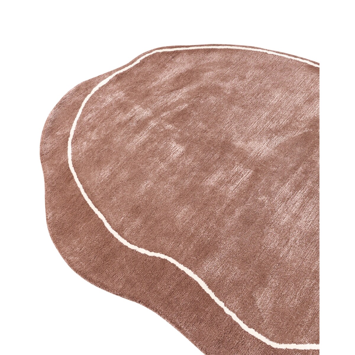 Dywan DERA Brązowy 160 x 230 cm Wiskoza