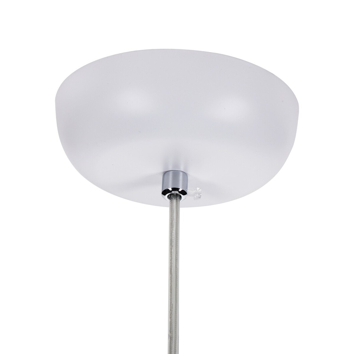 Lampa wisząca SILK FLAT biała 60 cm