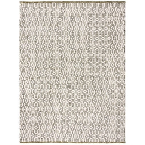 Dywan Wełniany Dream Wool Blend Global Rug Zielony/Kremowy 160x230