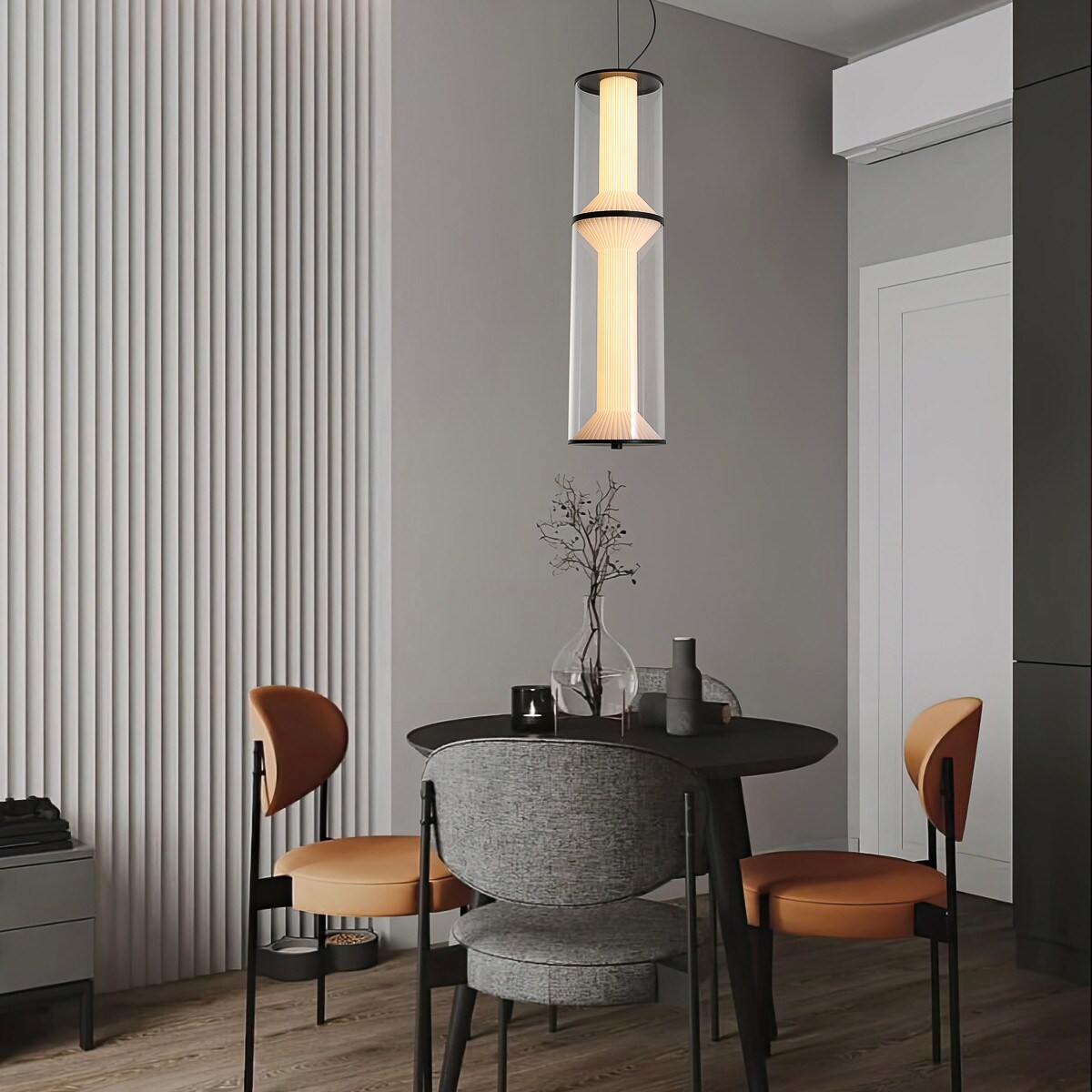 Lampa wisząca Light Prestige Aeris transparentny LED CCT 3000K/4000K/6000K (regulowana) 1 szt.