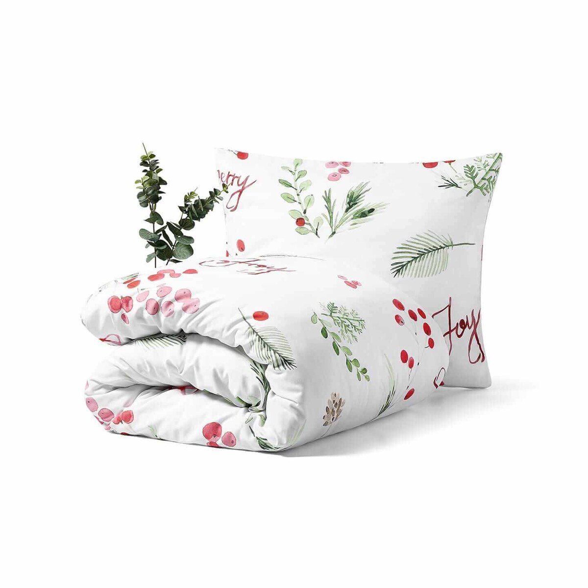 Pościel świąteczna Very merry 160x200 + 2x 50x70 cm