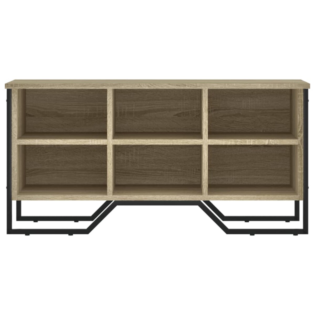 vidaXL Szafka na buty, dąb sonoma, 90x38x45,5 cm