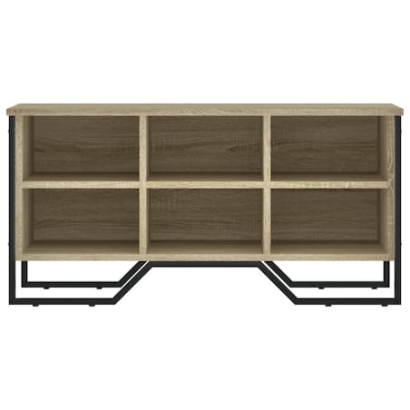 vidaXL Szafka na buty, dąb sonoma, 90x38x45,5 cm
